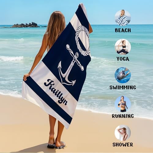 JML Custom Anchor Beach Towel - Image 6