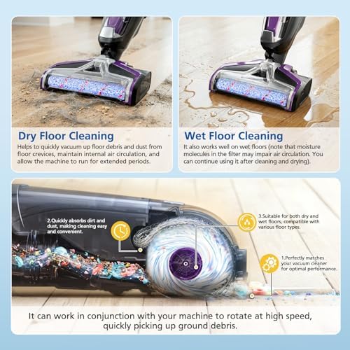 Brush Replacement for Bissell CrossWave Vacuum cleaner 3888A 2306A - Image 4
