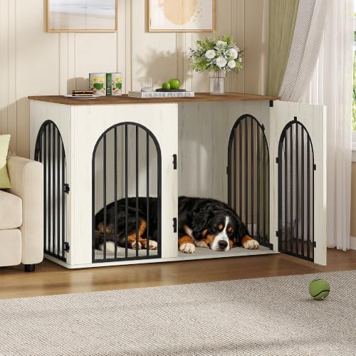 Hzuaneri 46.5'' Dog Crate Furniture, Dog Kennel Indoor by Hzuaneri