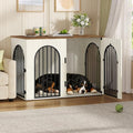 Hzuaneri 46.5'' Dog Crate Furniture, Dog Kennel Indoor by Hzuaneri