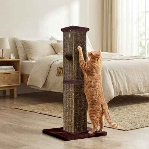 Cat Scratching Post for Indoor Cat, 32 Inch Large Cat Scratcher - Image 6