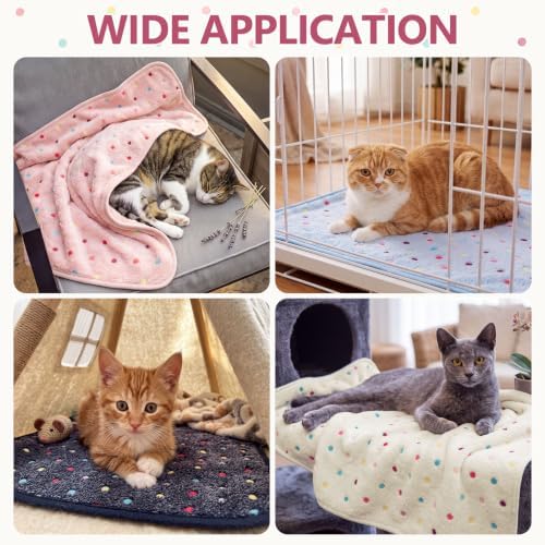 Tatuo 4 Pcs Fleece Dog Blankets - Image 4