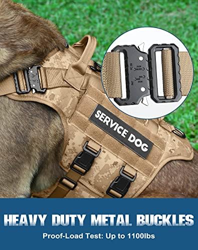 Petnanny Tactical Dog Harness Service Vest - Image 3