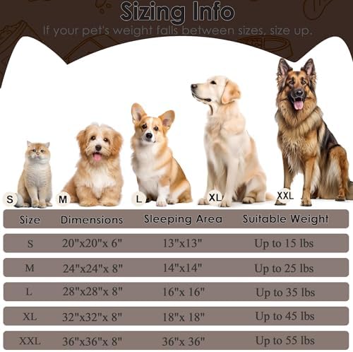 Hoewina Dog & Cat Bed, 20in Cat Beds - Image 2