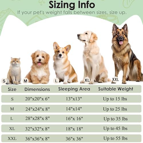 28in Large Dog Bed, Calming Donut Bed - Image 2