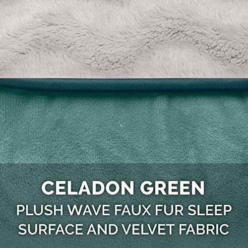 Furhaven Cooling Gel Dog Bed for Large/Medium Dogs w/ Removable Bolsters & - Image 6