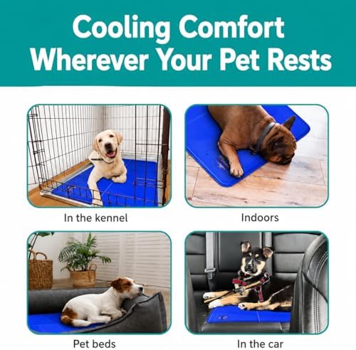 Arf Pets Dog Self Cooling Pet Bed Solid Gel Based | Durable & Non-Toxic - Image 5