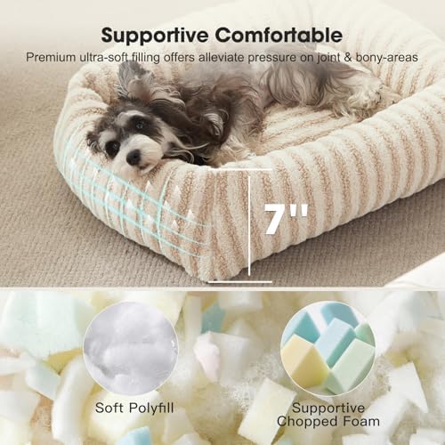 MIXJOY Dog Bed for Medium Sized Dogs, Washable Medium Dog Beds - Image 2