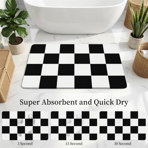 THMINS Extra Large Stone Bath Mat - Image 5