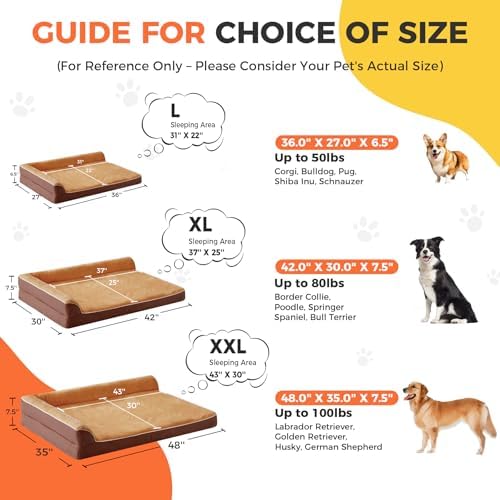 XXL Orthopedic Dog Bed, Extra Large Dogs - Image 4
