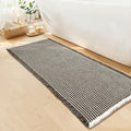 Long Bath Mat, Waffle Bathroom Runner Rug Non Slip Washable, 24 x 60 by GRLYUH