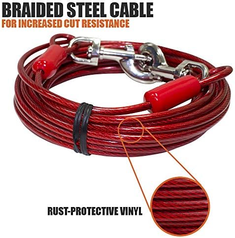 BV Dog Tie Out Cable 30 Feet - Image 4