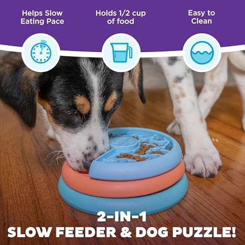 Outward Hound Nina Ottosson Lickin’ Layers 3-in-1 Dog Toy Treat Puzzle - Image 2