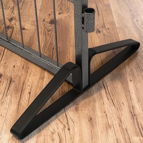 Extra Wide Adjustable Dog Gate w/Door – 24 inch Tall & Up to 176 inch Wide 8 - Image 3