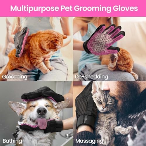 Pet Hair Removal Glove with 255 Silicone Tips - Image 5