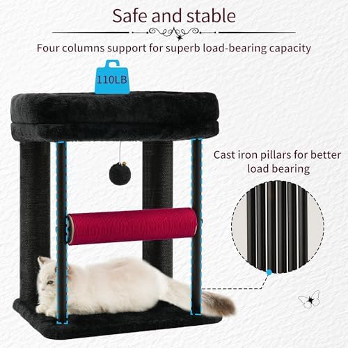 Hey-brother Cat Tree, Sturdy Tower - Image 6