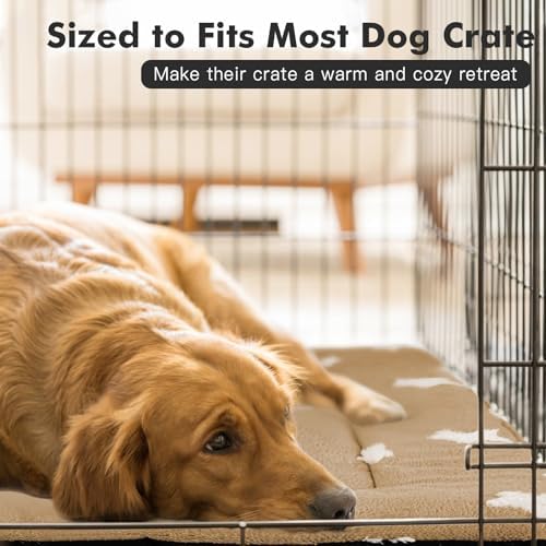 Mora Pets Dog Crate Pad Washable Cat Dog Bed - Image 5