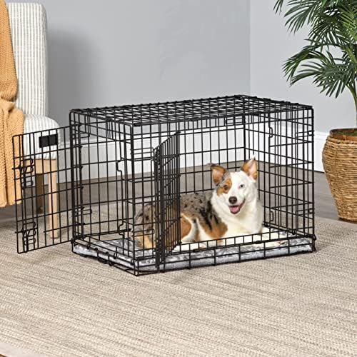 MidWest Homes for Pets Quiet Time Reversible Crate Pan Cover 30' Gray - Image 6