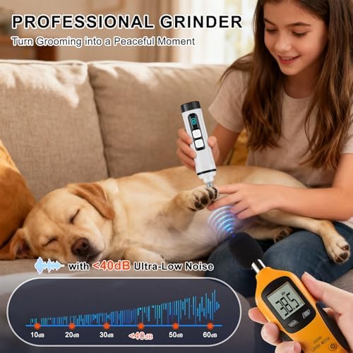 Dog Nail Grinder Quiet Electric - Image 3