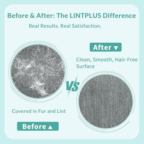 LINTPLUS Pet Hair Remover Kit – Oversized Carpet Rake - Image 3