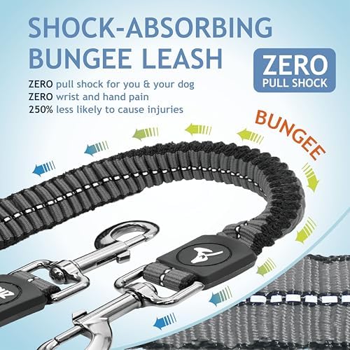 Double Dog Leash for Small Dogs | Nylon Dual Dog Leash - Image 3