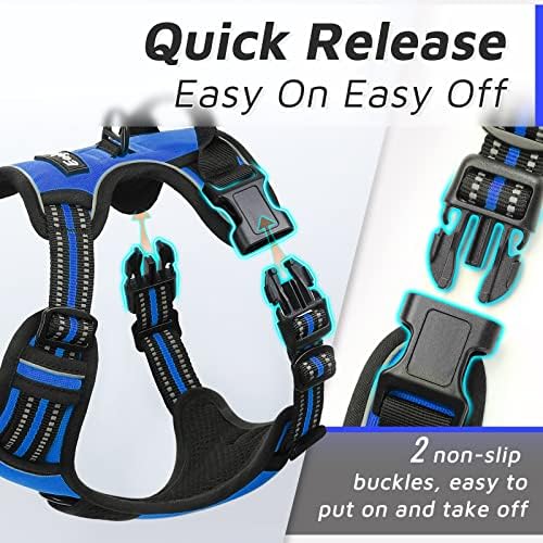 Eagloo Dog Harness for Medium Sized Dogs, No Pull Vest - Image 5