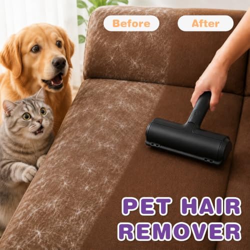 kissleaf Reusable Lint Roller, for Pet Hair on Couch & Car - Image 4
