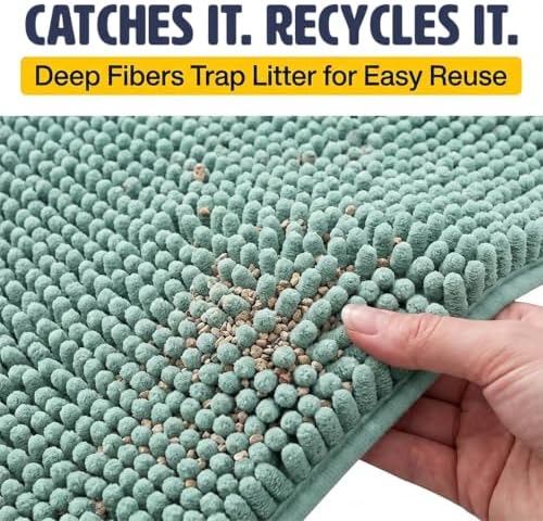Muddy Mat® | Cat Litter Mat Runner 24"x60", Litter Trapping Mat, Super - Image 4