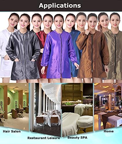 Professional Salon Smock Stylist Jacket Waterproof Hairdresser Cape Barber - Image 6
