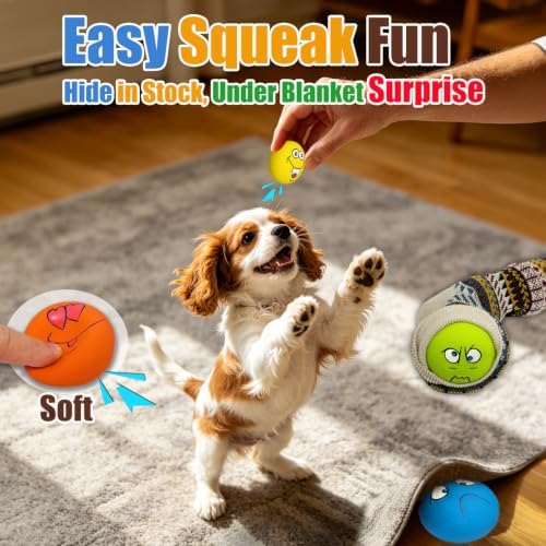 HOLYSTEED Latex Squeaky Dog Toys - Image 4