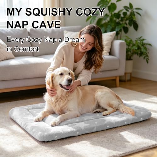 Dog Bed Mat, Reversible Dog Crate Pad - Image 3