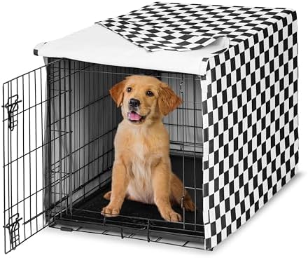 Sweet Jojo Designs 36in. Medium Dog Crate Cover Pet Cage, Kennel Covers by SweetJojoDesigns