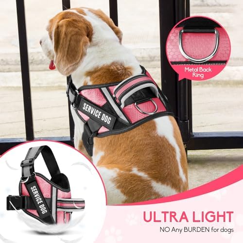 Service Dog Vest Harness and Leash Set, Animire in Training Dog Harness - Image 4