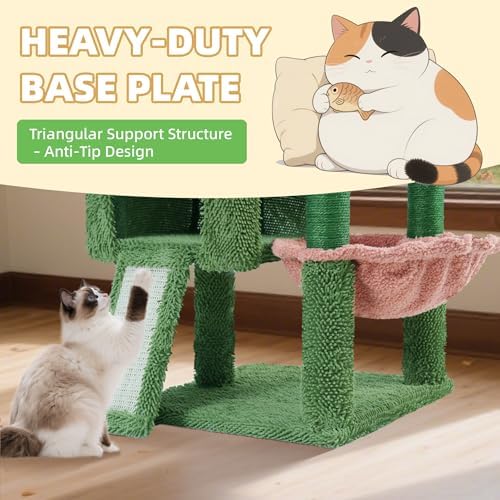 TWDEPART 37.5" All-in-One Cat Tree Tower - Image 4