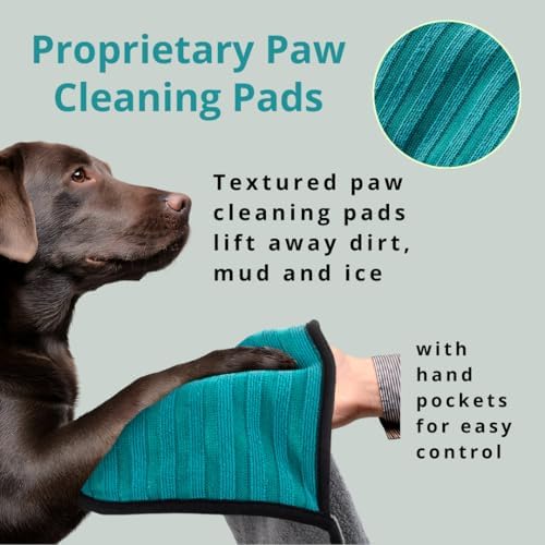Microfiber Dog Towel & Paw Cleaner – Super Absorbent - Image 2