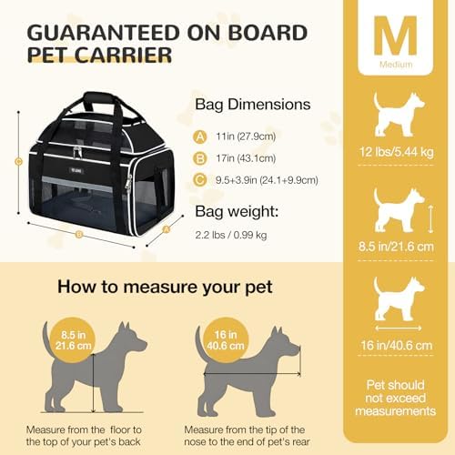 Lekereise Top-Expandable Pet Carrier 17x11x9.5 Inch Alaska Hawaiian Airline - Image 3