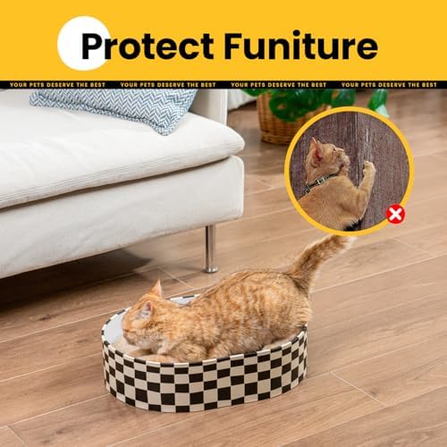 Conlun Oval Cat Scratcher Box - Image 4