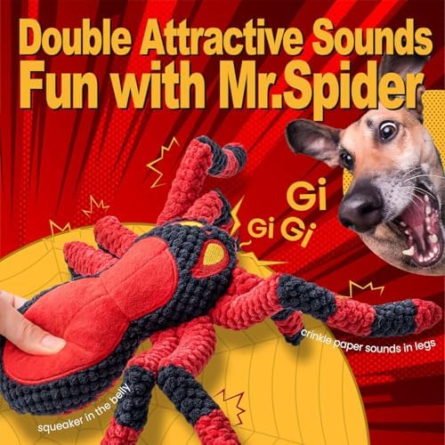 LEGEND SANDY Squeaky Dog Toys- Plush Dog Toys - Image 3