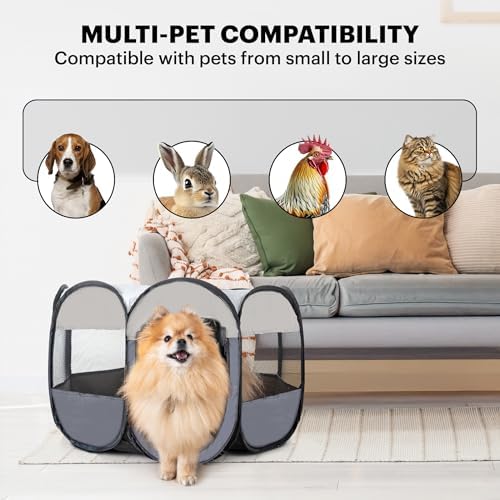 LAFYETTE. - USA Based, Dog Cat Playpen, Puppy Kitten Pet Playpen Indoor Outdoor - Image 5