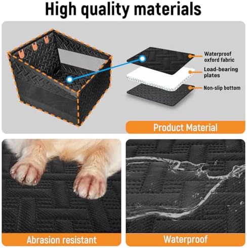 YJGF Large Dog Car Seat Large Size Dog, Pet Car Seat Cover - Image 4