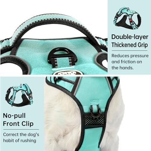 IVY&LANE No Pull Dog Harness for Medium Dogs, Reflective Dog Vest Harness - Image 5