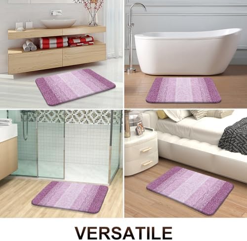 OLANLY Bathroom Runner Rug 59x24, Extra Soft Absorbent Microfiber Bath Rugs - Image 6