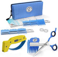 Scaredy Cut Silent Clipper + Sharpener Pet Grooming Kit, Right-Handed 17pc RH + by ScaredyCut