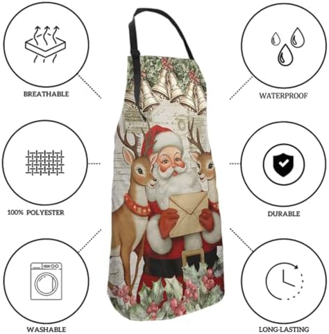 Giwawa Apron Unisex Resistant 33 x 28 inches - Image 6