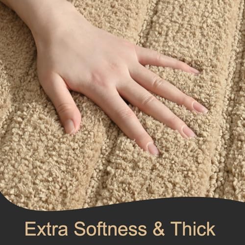 AROGAN Luxury Long Bathroom Runner Rugs 24x60 Inch Bath Rug Non Slip - Image 5