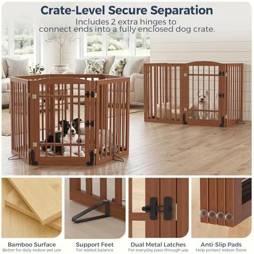 Homykic Dog Gate Indoor - Image 4