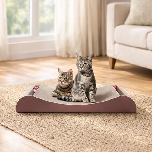 FluffyDream Cat Scratcher Cardboard, Scratching Pad House Bed Furniture - Image 6