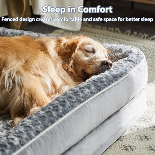 WNPETHOME Orthopedic Washable XL Dog Bed - Image 2