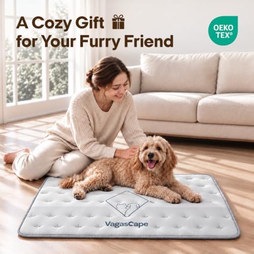 Vagascape Dog Crate Pad, Reversible Warm/Cooling Mat - Image 4