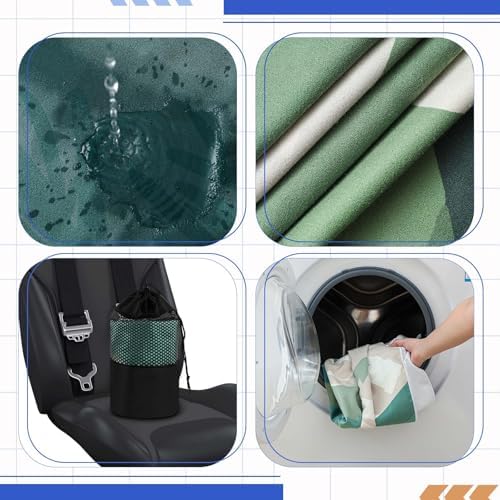 Hahafelt 2 Pack Car Seat Towel Cover - Image 6